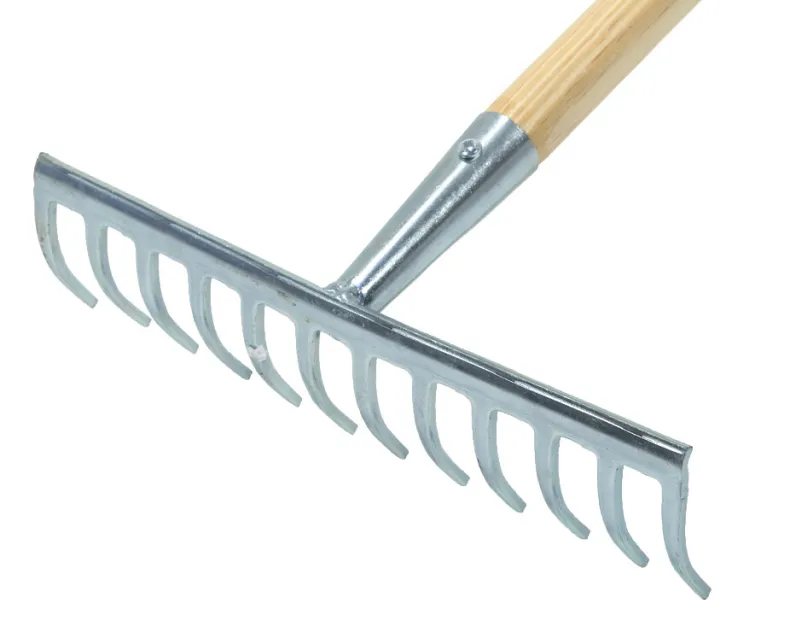 Tuinhark verzinkt 12T steel