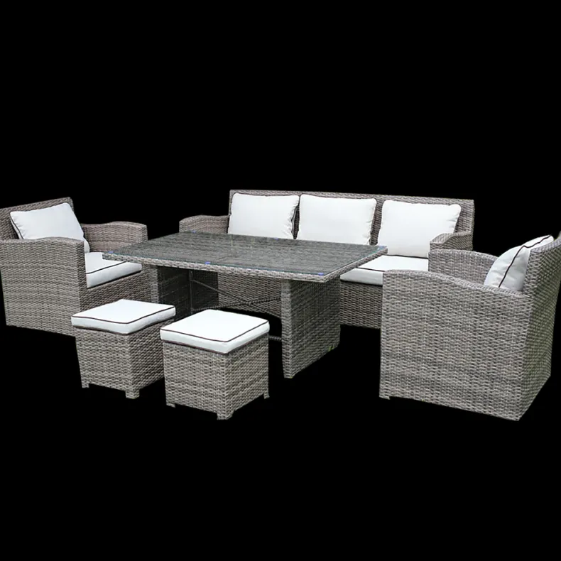 Tuinset wicker Stockholm