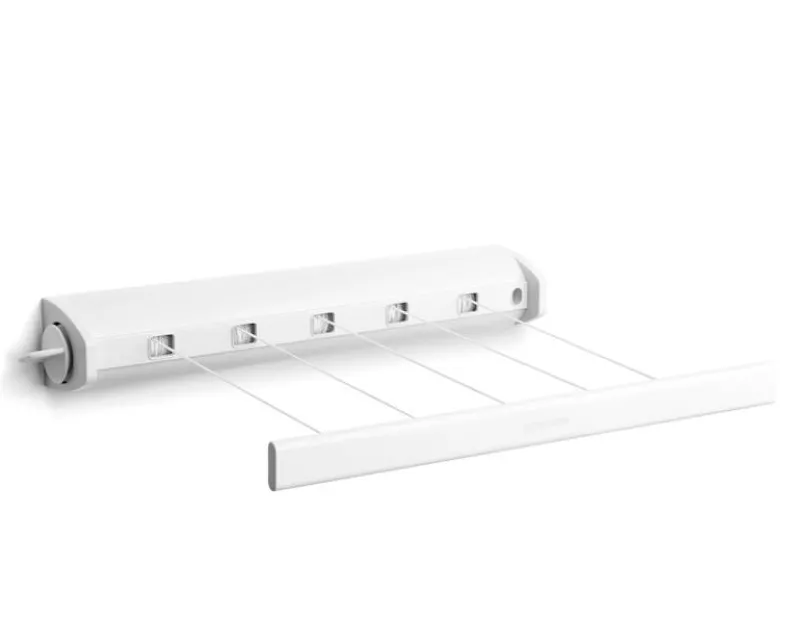 Uittrekbare drooglijn 22 m wit