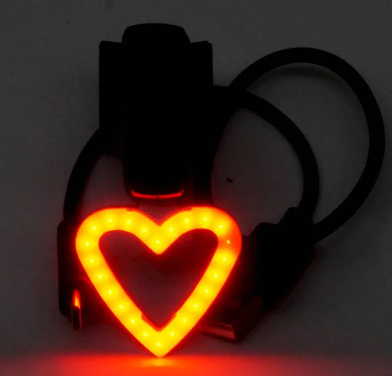 USB achter lampje Love