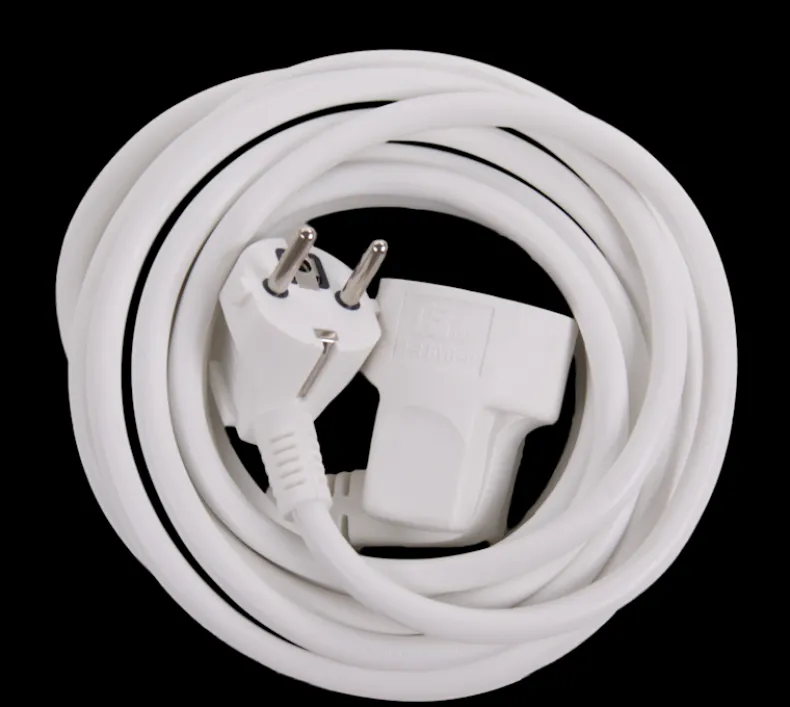 Verlengkabel 5 m wit 3 x 1,5 mm 16 A