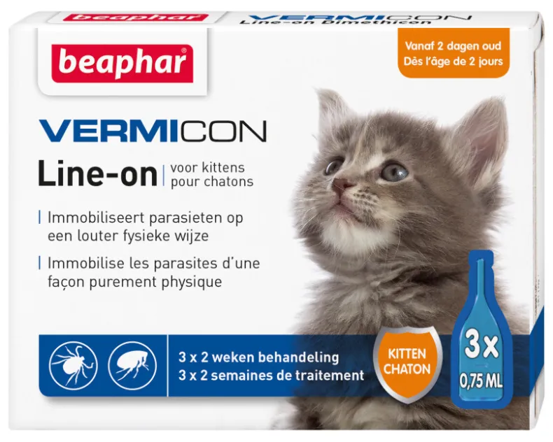 Vermicon Line-On kitten 3x0,75 ml