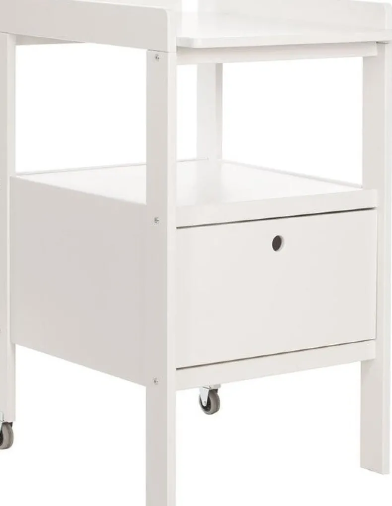 Verzorgingstafel Cindy wit met lade