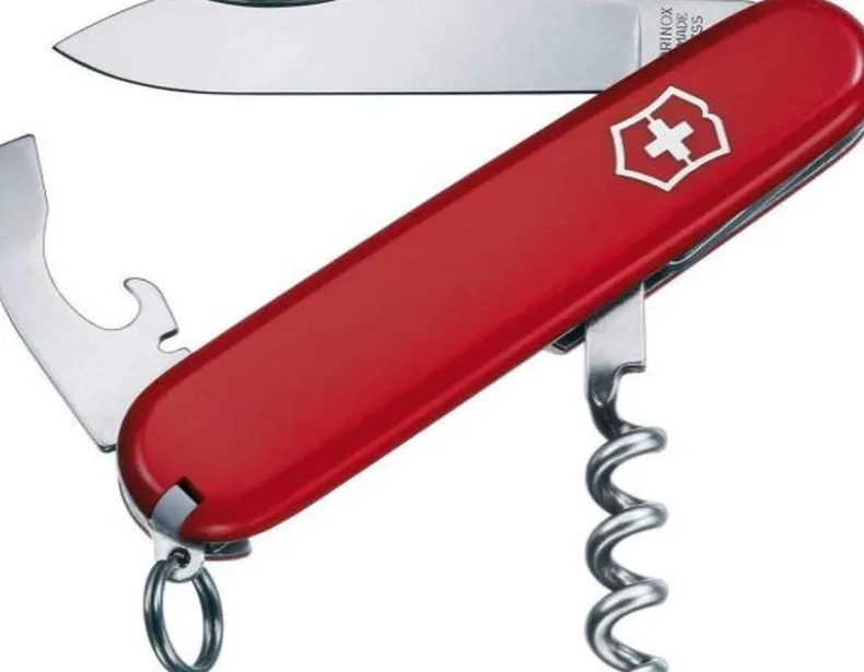 Victorinox zakmes SwissArmy Waiter - 9 functies - Rood