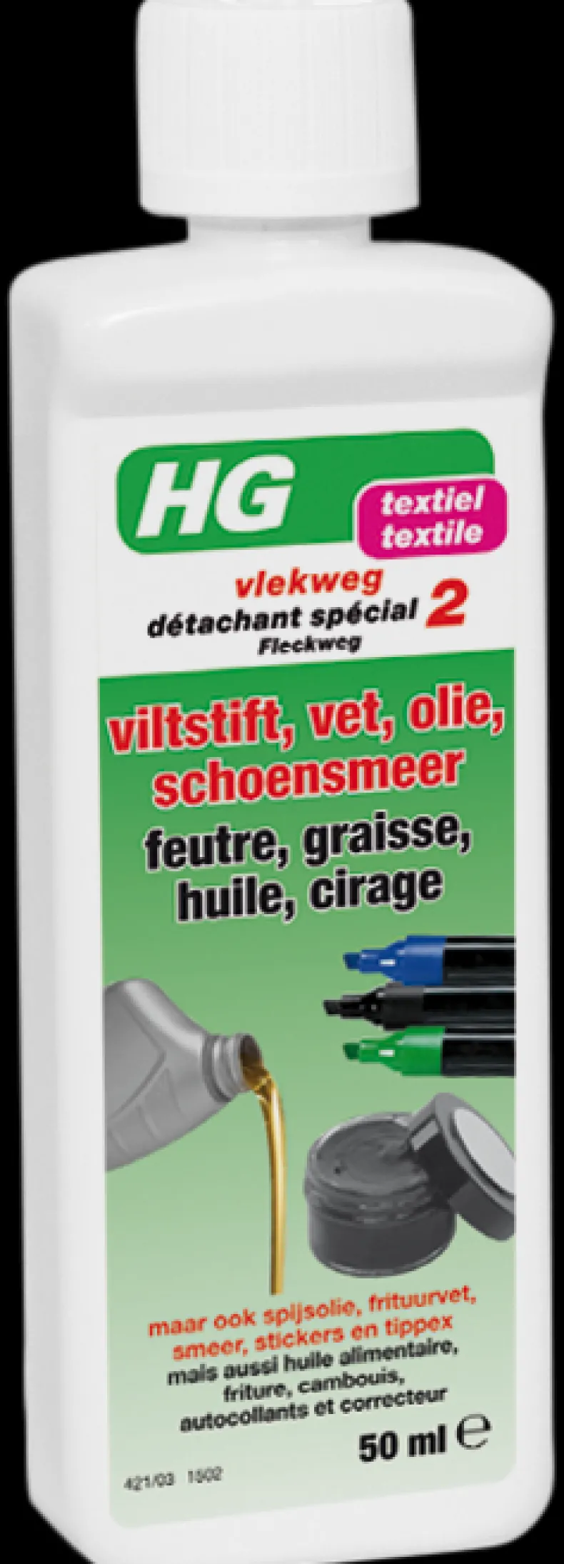 Vlekweg nummer 2 viltstift