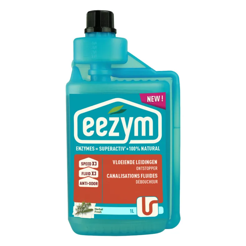 Vloeiende leidingen ontstopper 1 l