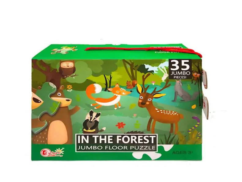 Vloerpuzzel in het bos 35 stuks