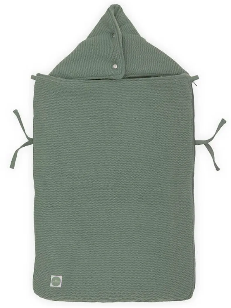 Voetenzak Bliss Knit groep 0+ 3/5 punts Ash Green