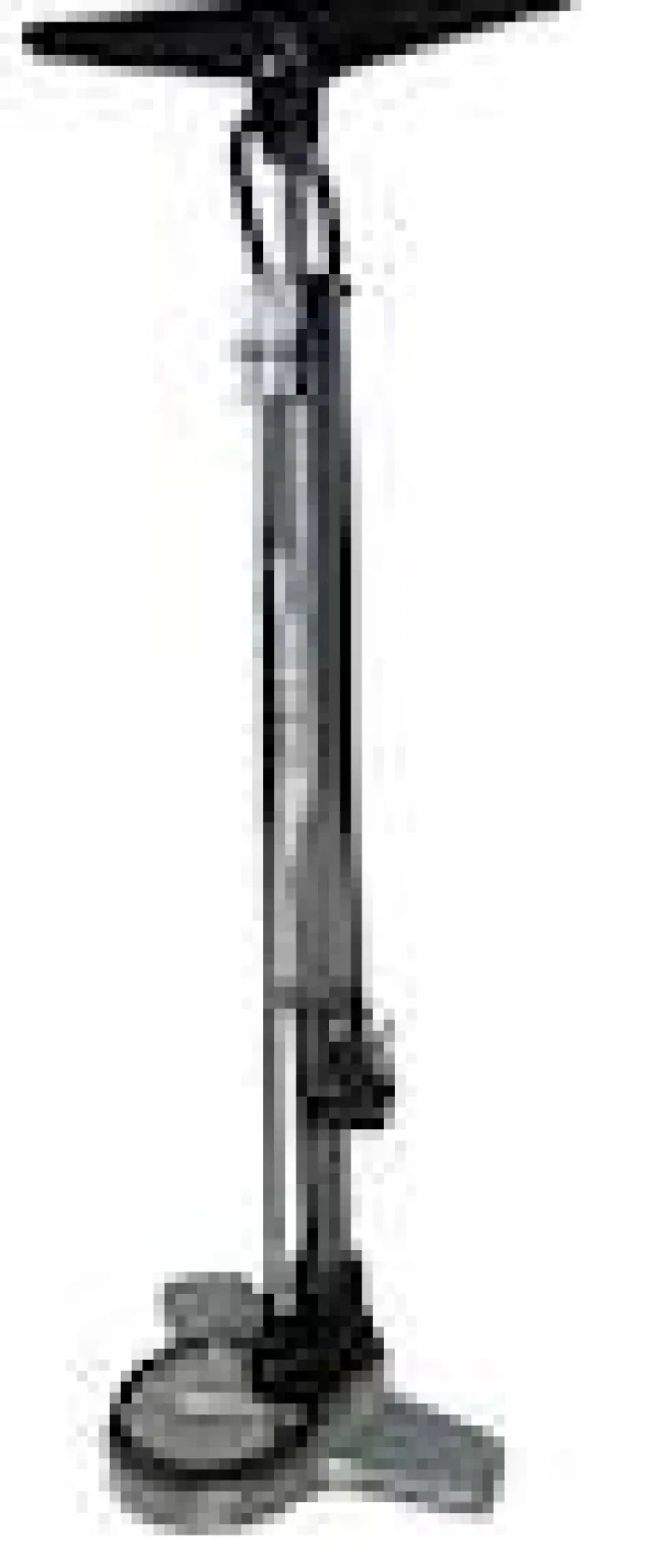 Voetpomp Staal Performance II met manometer