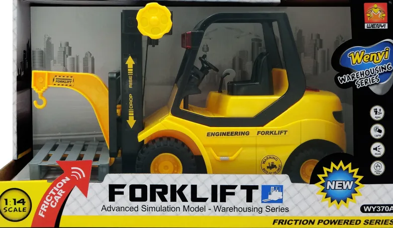 Vorkheftruck licht en geluid