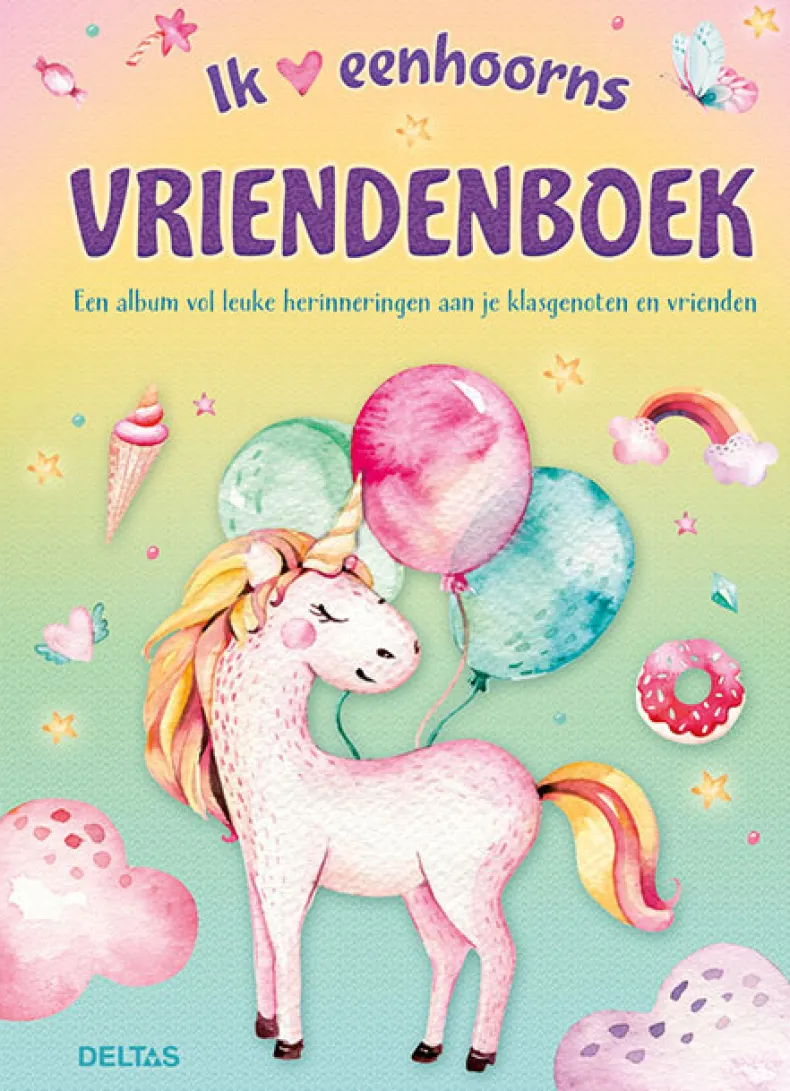 Vriendenboek eenhoorn