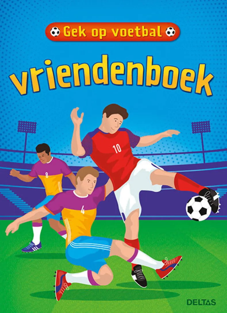 Vriendenboek Gek op voetbal