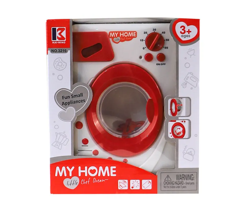 Wasmachine met licht