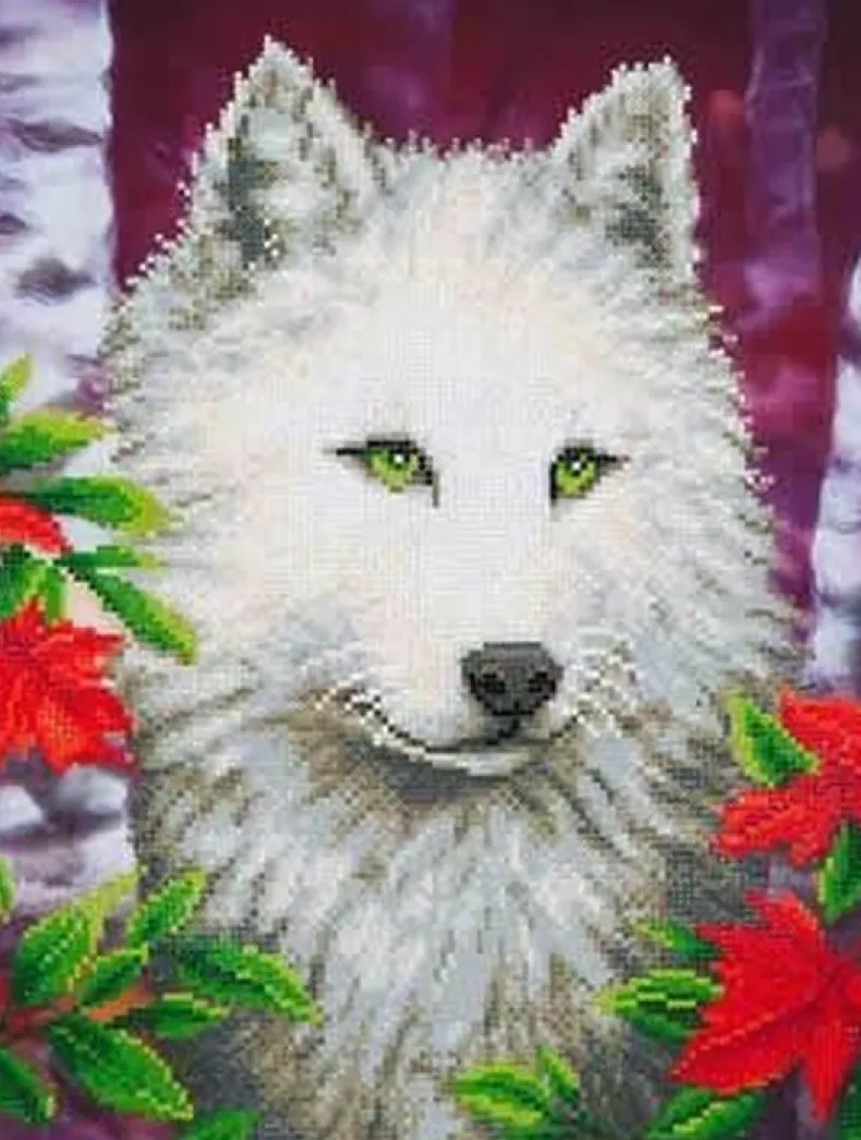 White Wolf Diamond Dotz