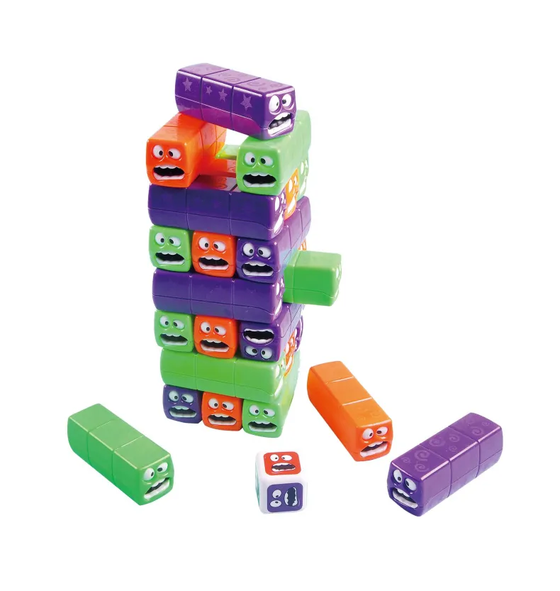 Wiebelende wormen toren spel