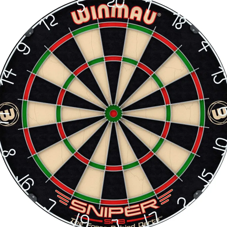 Winmau Sniper Dartbord + 2 sets dartpijlen