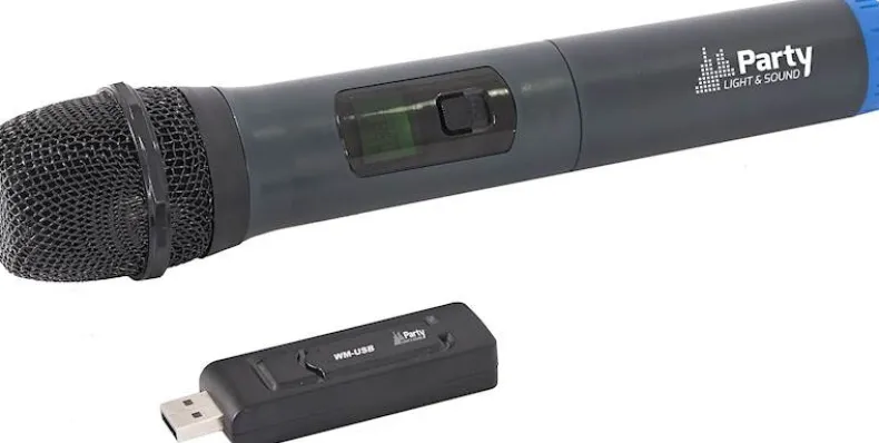 Wireless Uhf Mic Via Usb