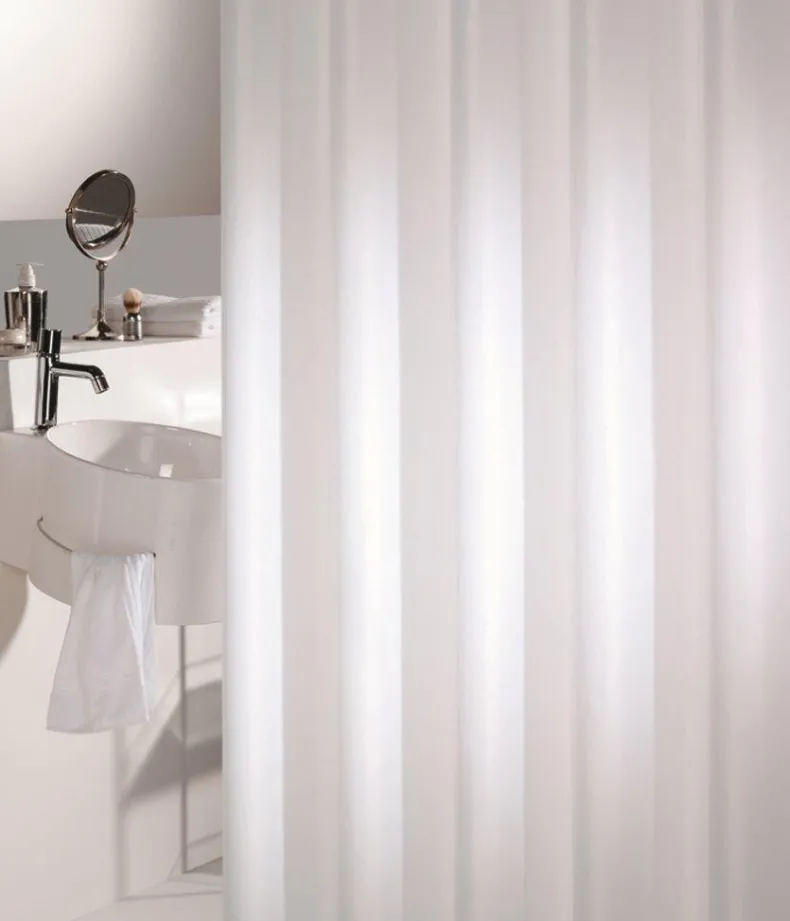 Douchegordijn Granada wit 120 cm