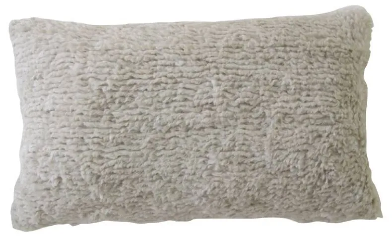 Kussen Tela - Rechthoek - 30x50cm - Crème