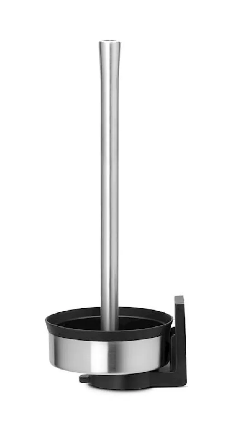 Toiletrolverdeler luxe mat staal