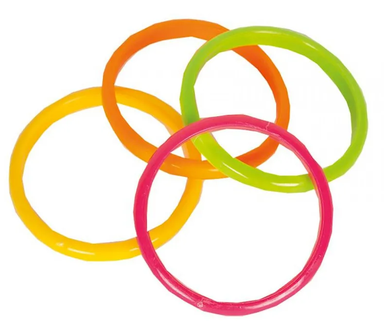 Armbanden Neon 4 Kleuren