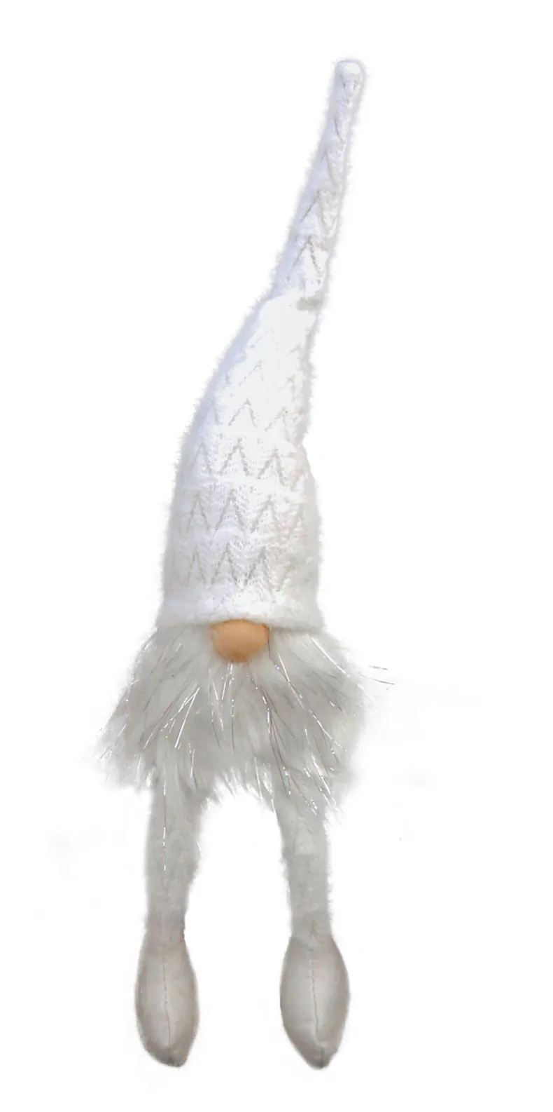 Gnome wit met hengelbenen 47cm