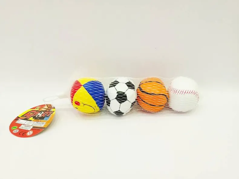 Zachte balletjes 4 stuks