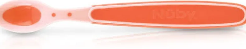 Zachte en warmtegevoelige lepel pink - 3stk - 3m+