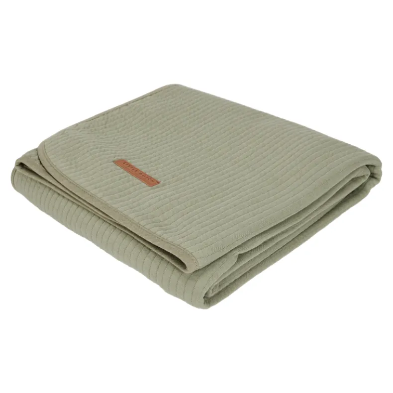 Zomerdeken ledikant 110x140cm Pure Olive