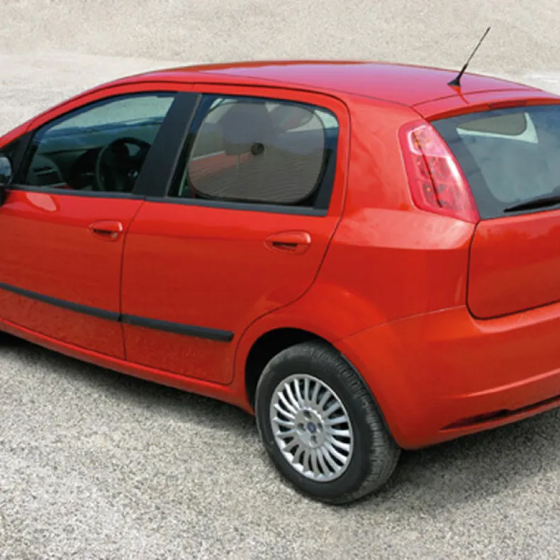 Zongordijn vierkant zijkant