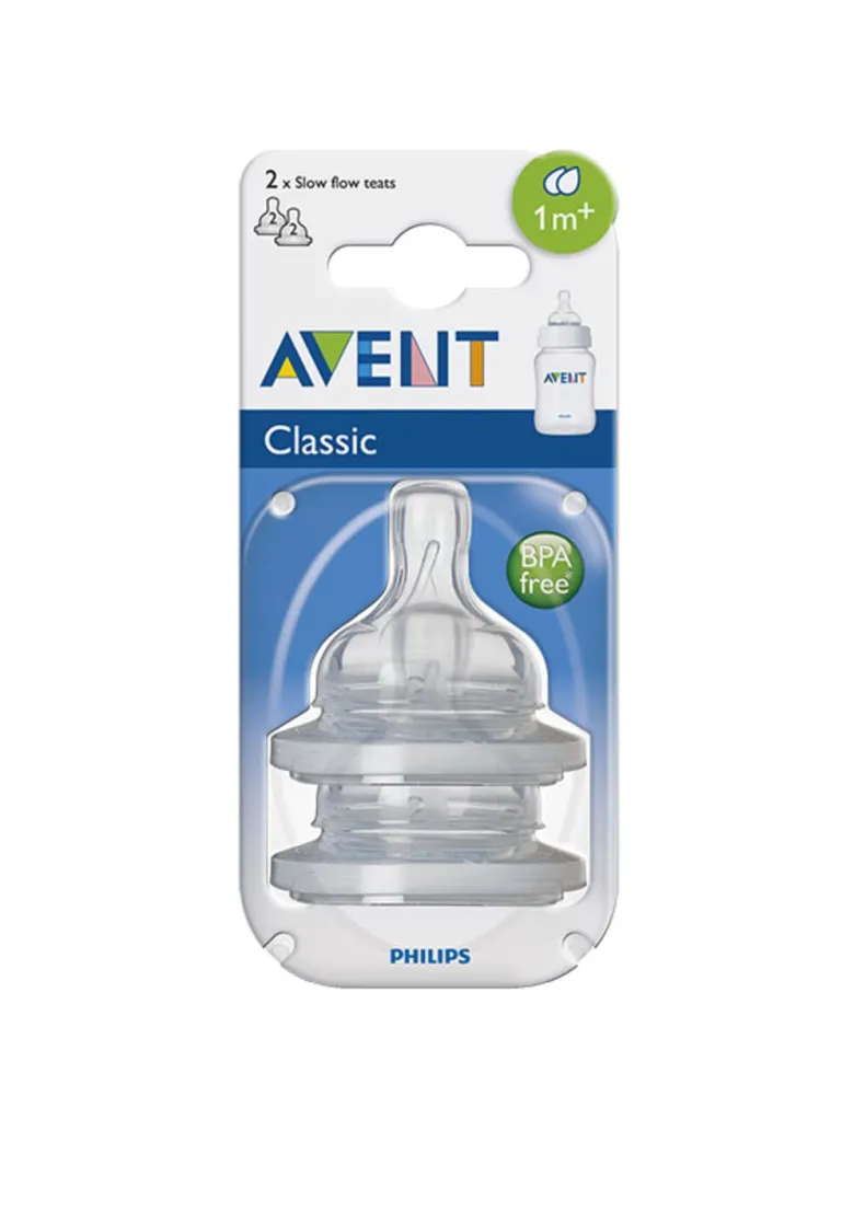 Zuigspenen slow 2 gaten 2 stuks