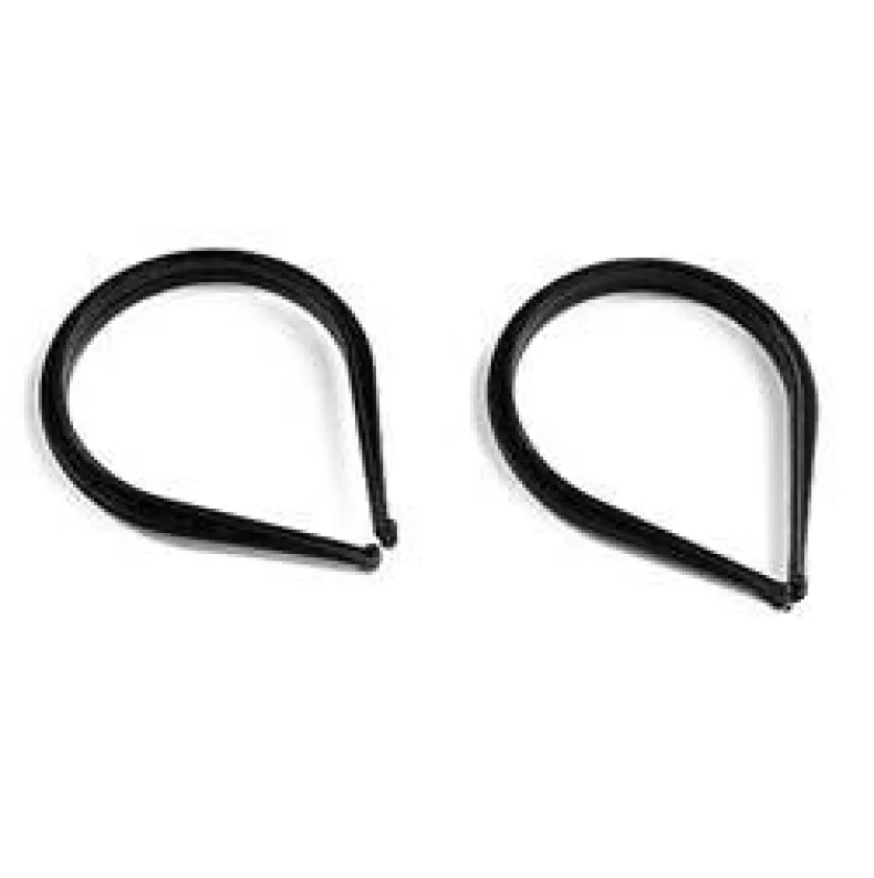 Zwarte broekringen 2 stuks